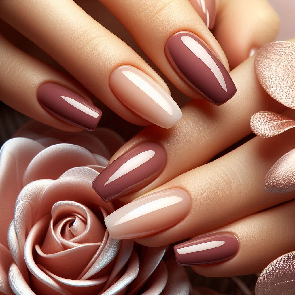 Basic Nails deep French